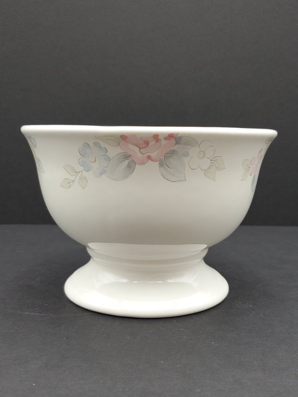 Pfaltzgraff Wyndham Pedestal Party Bowl Open Potpourri Dip Server